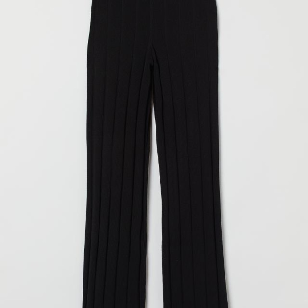 H&M ribbed pants size Small NWT